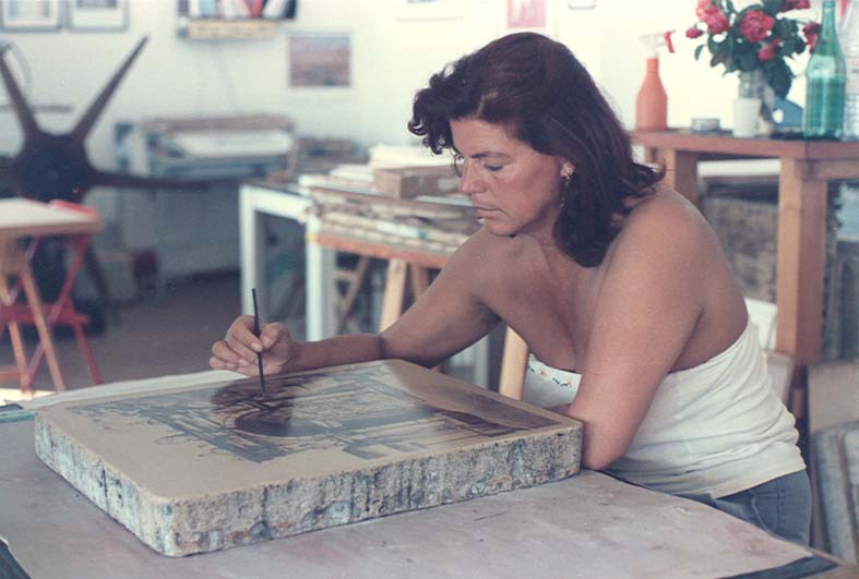 Dolores Gardassanich - Litografia Urbino - Villa Cerami - Catania